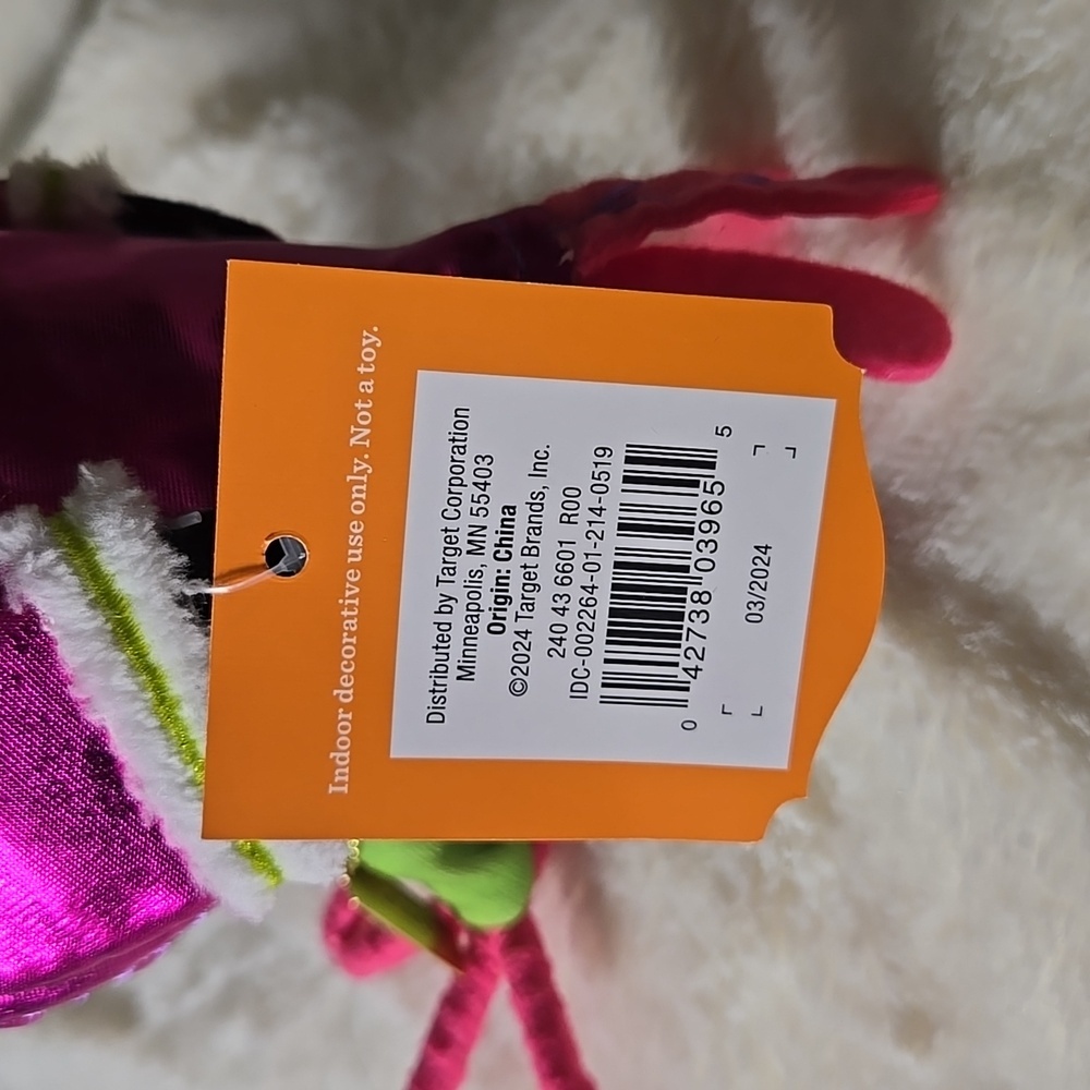 2024 Hyde and Eek Collectible Bird Glitters NWT Target Halloween - Picture 7 of 8